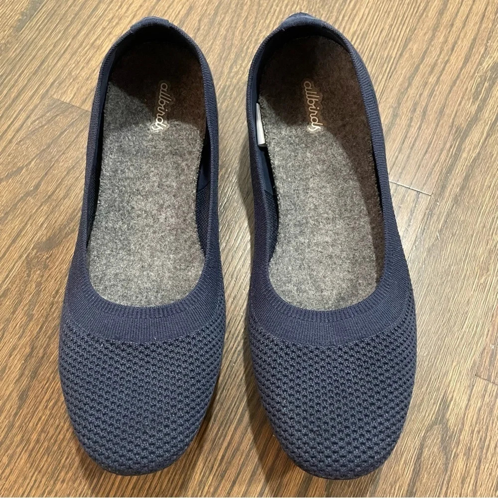 Allbirds Tree Breezers TB Navy Night (Dark Navy Sole)
Flats Shoes Women’s 11